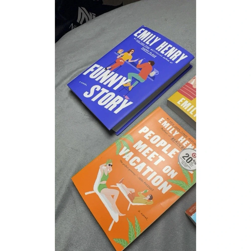 EMILY HENRY Lot. Book Lovers, Funny Story (hardback), Beach Read, People We Meet